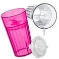 thumbnail image 5 of Reflo Smart Cup (Red & Clear 2-Pack) Open Training Cup, Toddler Cup, No Suction 6oz, 360 Control-Flow, USA MADE Premium High-Impact Plastic, 5 of 6