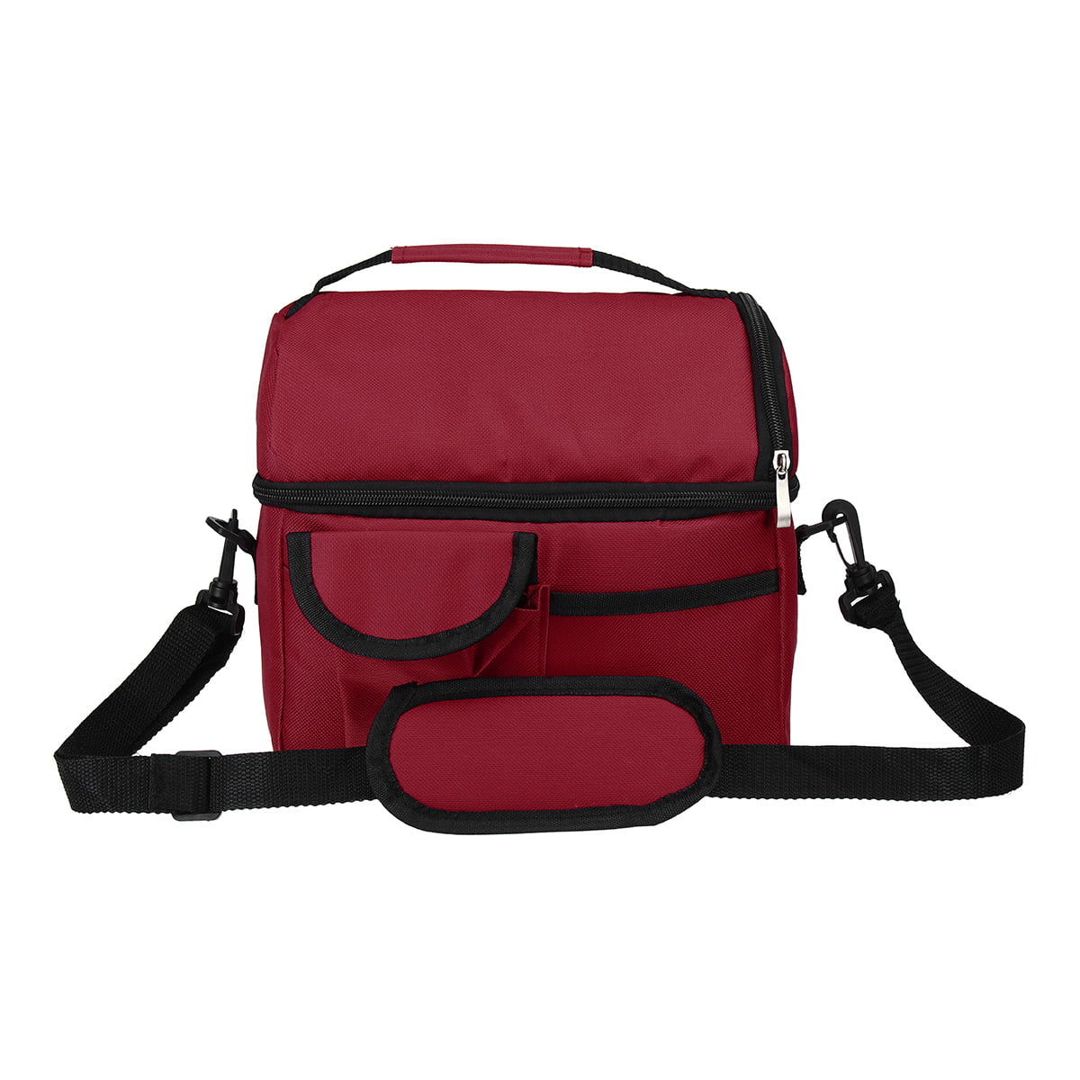 8L Hot/Cooler Double Insulated Lunch Tote Bag Portable Thermal Lunch ...