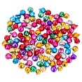 thumbnail image 3 of EeaseMX 100 Uds. De cascabeles de Navidad, dijes de cuentas sueltas, joyería, adornos para árbol de Navidad (colores mezclados), 3 of 7