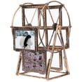 thumbnail image 1 of SHISUYAN Cadre Photo à Grande Roue Rotative pour Photos et Souvenirs de Famille Support d'Exposition Multi PVC, 1 of 8