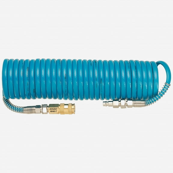 Hazet 9040-7 Polyurethane Spiral Hose, 25'