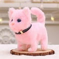 thumbnail image 4 of Gato eléctrico Juguete de peluche encantador Juguete de educación temprana Gato Muñeca Compañero Mascota para aniversario Compañero Amante d Baoblaze juguetes de peluche eléctricos, 4 of 8
