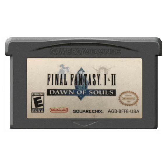 GBA Game: Final Fantasy I & II: Dawn of Souls, US Version