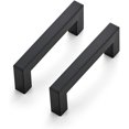 thumbnail image 1 of Ravinte 10 Pack 3-3/4 inch Black Cabinet Pulls Kitchen Cabinet Handles Matte Black, 1 of 5