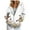 Beige, variant on Womens Zip Up Hoodies Boho Floral Long Sleeve Sweatshirts Casual Graphic Y2K Hoodie Fall Hooded Jacket with Pockets (White, XXL)