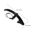 thumbnail image 2 of Minkissy Professional Design Snorkel Snorkel Black Silicone 1Pcs For Training, 2 of 7