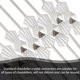 thumbnail image 5 of WORGEOUS 200pcs Conectores de araña de metal sujeción Bowtie Pin Cristales Piezas de cuentas, 5 of 9