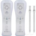 thumbnail image 1 of 2 WII Controllers - Remote Game Controller with Silicone Shell - w, 1 of 4