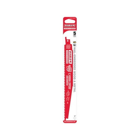 

DS0914BGP5 Demo Demon 9 in. Reciprocating Saw Blade (5-Pack)