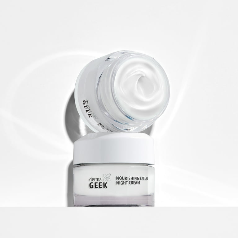 dermaGEEK Healthy Nourishing Facial Night Moisturizer Lotion, Mini