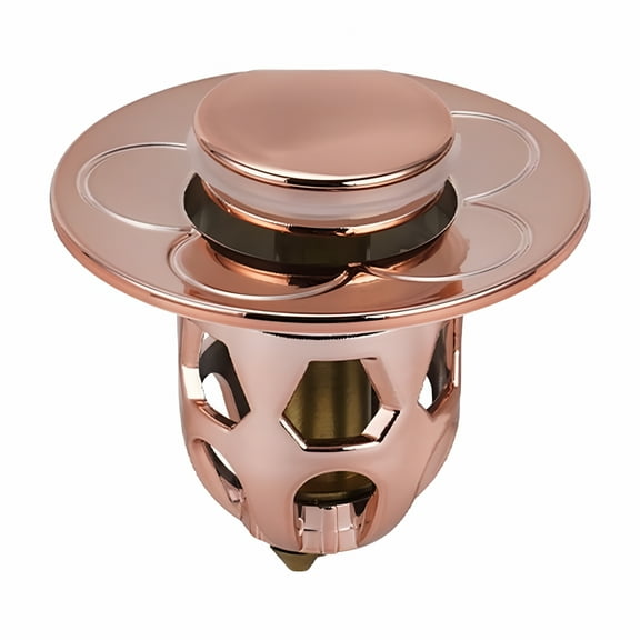 ACDANC Sink Drain Plug Drain Stoppers 2024 Newest Stopper with Hair Catcher Washbasin Water Head Plug Bathroom Drain Strainer for 1.34-1.57In Drain Hole Bathtub Drain