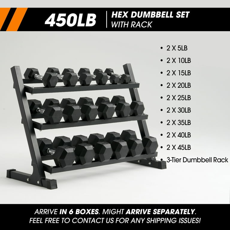 Weight Lifting Weight Set On Amazon Mikolo Rubber Hex Dumbbell Set