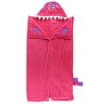 thumbnail image 3 of LazyOne Wearable Hooded Blanket for Kids, Animal Hooded Blanket (Pink Dinosaur), 3 of 5