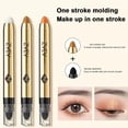 thumbnail image 4 of Double-head Cream EyeShadow Pen Eyeshadow Pencil ShimmerEyeshadow Stick B7X6, 4 of 8
