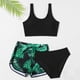 thumbnail image 4 of Odeerbi 3-11 Años Bikini de Playa de Verano Para Niñas Con Conjunto de Traje de Baño Hawaiano Traje de Baño de 3 Piezas, 4 of 8