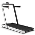 thumbnail image 2 of Costway 4.75HP 2 In 1 Folding Treadmill W/Remote APP Control White, 2 of 9