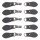 thumbnail image 2 of Black Clothing Hooks 5 Pairs Fashionable Metal Buckles for Coats and Sweaters Simple Design, 2 of 4