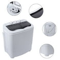 thumbnail image 4 of Washing Machine, 14.3 lbs Twin Tub Washer Machine and Dryer Gray, 4 of 11