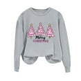 thumbnail image 2 of Women Christmas Sweatshirt Long Sleeve Vintage Vacation Top Holiday Casual Winter Tops Loose Xmas Tree Funny Blouse Trendy Crew Neck Shirt 2025, 2 of 6