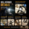 thumbnail image 4 of AMYET 1000W Electric Bike, 20" Fat Tire Ebike 28MPH 48V 15Ah E-Mountain Bicycles UL2849 Blue, 4 of 10