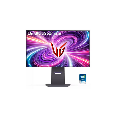 LG UltraGear 32" OLED Dual Mode 4K UHD 240Hz or FHD 480Hz 0.03ms G-Sync Compatible Gaming Monitor with Pixel Sound