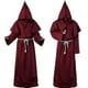 thumbnail image 1 of Disfraz de Halloween Disfraz antiguo Túnica de monje medieval Disfraz de monje Disfraz de mago Sacerdote Cos Costume_x, 1 of 5
