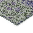 thumbnail image 4 of Addison Rugs Chantille Indoor/Outdoor Transitional Floral Olive Washable Rectangle Rug, 5' x 7'6", 4 of 6