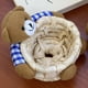 thumbnail image 2 of Organizador de escritorio para almacenamiento en la oficina y el dormitorio Adorable canasta de paja con forma de oso de dibujos animados, 2 of 5