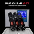 thumbnail image 4 of Lightning One-Second Instant Read Meat Thermometer, Calibratable Kitchen Food Thermometer with Ambidextrous Display, Waterproof Cooking Thermometer for Oil Deep Fry Smoker BBQ Grill, 4 of 8