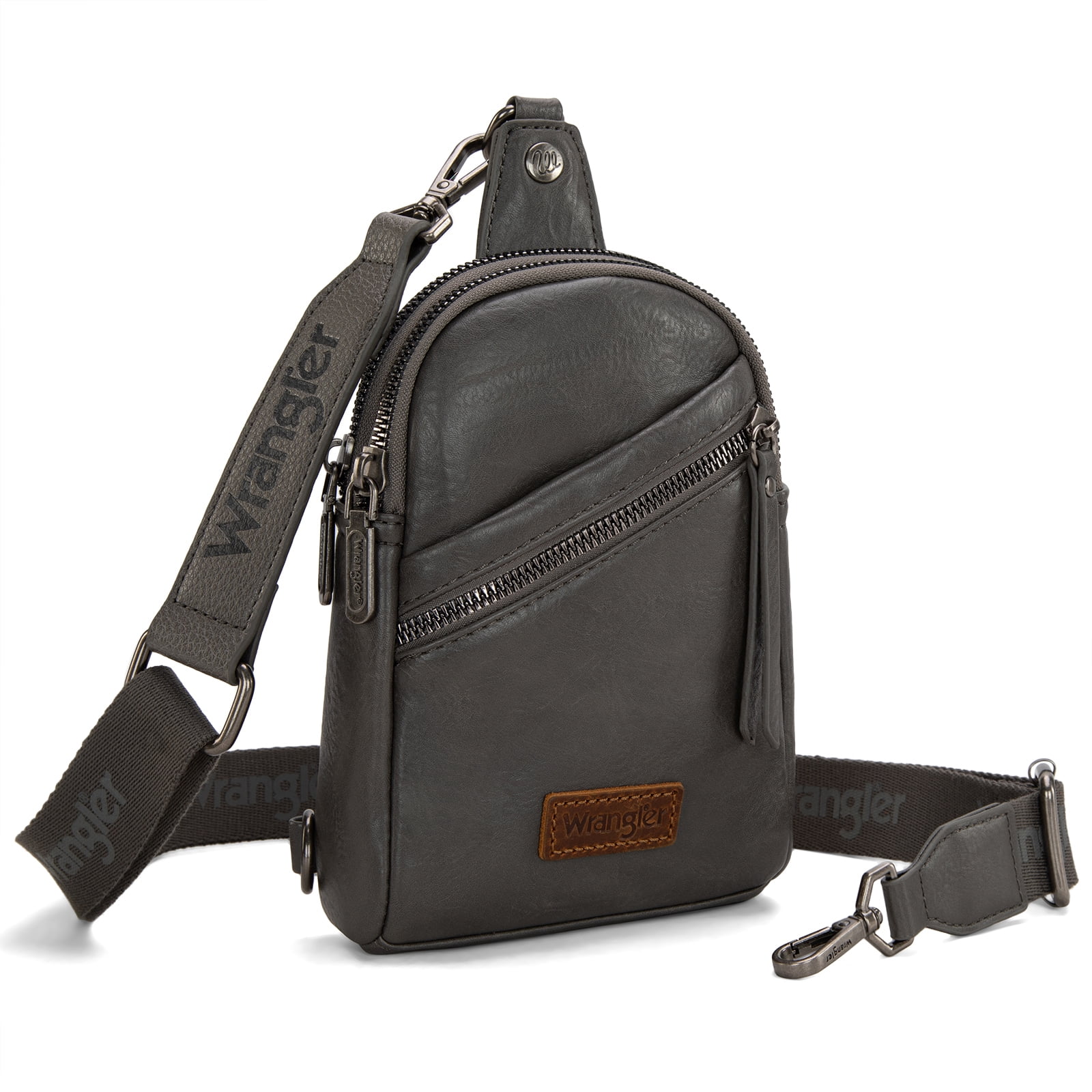 Wrangler Small Crossbody Sling Bags for Women Fanny Packs Chest Bag for Travel