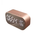 thumbnail image 2 of Reloj despertador de radio digital, reloj de altavoz Bluetooth sin cab, 2 of 2