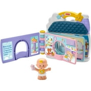 Little People Baby’s Day Storybook Playset with 1 Baby Figure