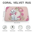 thumbnail image 2 of The Aristocats Bathroom Rugs, Soft Absorbent Bath Mats, Quick Dry Bath Carpet, Machine Washable Bath Rug for Bathroom Floor, Tub, Shower, 2 of 8