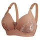 thumbnail image 1 of Sujetador de talla grande para mujer de mediana edad, copa D, ropa interior para madres, sin aro de acero, sujetador fino, 1 of 5