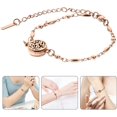 thumbnail image 2 of 1 Set Perfume Locket Bracelet Diffuser Essential Oil Bracelet Stainless Steel Aromatherapy Locket Anxiety Relief for Men Women, 2 of 8