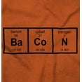 thumbnail image 2 of Ba Co N Bacon Food Science Nerd Geeky Men's Graphic T Shirt Tees Brisco Brands M, 2 of 6