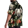 thumbnail image 3 of Koala Men's Casual Button Down Short Sleeve Printed Summer Beach Shirts, 3 of 6