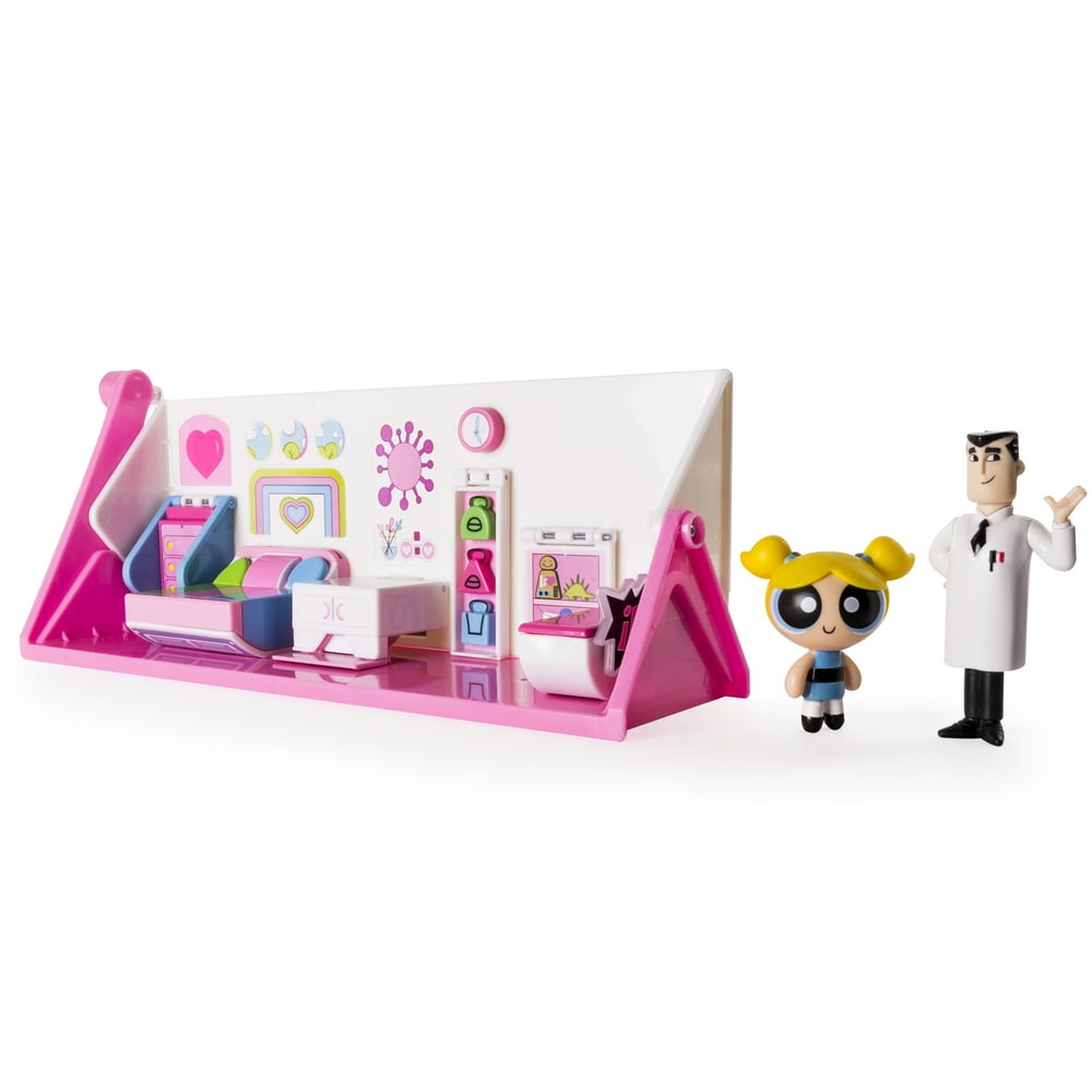 The Powerpuff Girls, 2 in 1 Flip to Action Playset, by Spin Master
