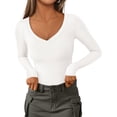 thumbnail image 1 of Camisa de Manga Larga PRETTYGARDEN para Mujer Moda Otoño 2025, 1 of 8