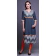thumbnail image 2 of Bimba Robe Kurti Longue Imprimée Tunique Droite Robes pour Femmes Haut Indien, 2 of 5