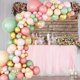 thumbnail image 2 of Kit de arco de guirnalda de globos de 105 piezas, globos de látex de doble relleno, color nude, retro, rosa, dorado y blanco, globos de confeti para mujeres, niñas, baby shower, boda, cumpleaños, 2 of 5