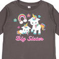 thumbnail image 4 of Inktastic Big Sister Girls Long Sleeve Toddler T-Shirt, 4 of 5
