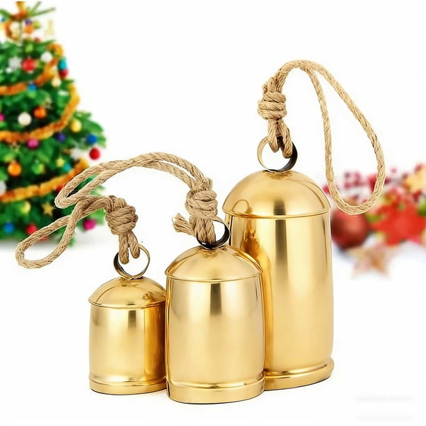 Christmas Cow Bells Decoration Christmas Cow Bells Decoration Christmas Cow Bells Decoration