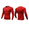 thumbnail image 3 of GigrtiJin Mens Athletic Compression Shirts Long Sleeve Body Shaper Workout T Shirt Breathable Slim Cool Dry Muscle Tops, 3 of 3