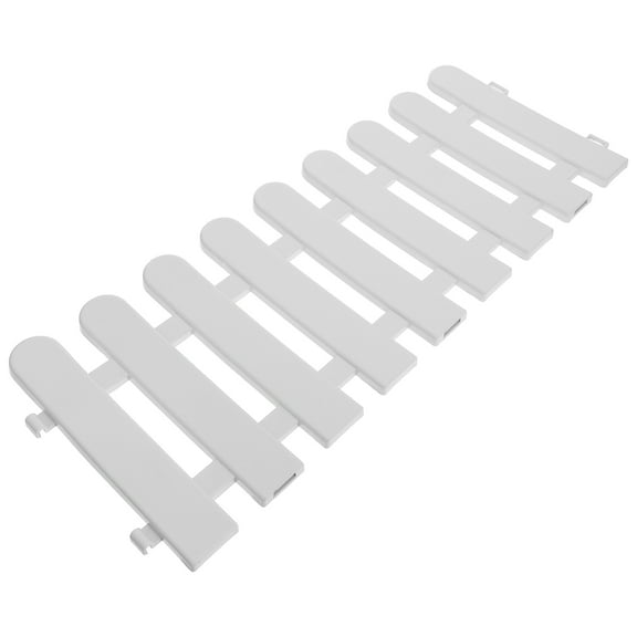 White Picket Fence Garden Barrier for Christmas Tree Decoration, Outdoor Holiday Fence 0.00X0.00X0.00CM