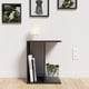 thumbnail image 4 of Mesa Auxiliar MORU POP Anahuac Mesa lateral con estantes Gris Oscuro Moderno Minimalista, 4 of 9