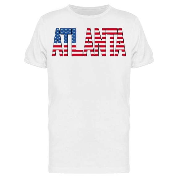 Atlanta Flag Us Tee Men's -Image by Shutterstock