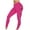 Hot Pink, variant on TMOYZQ Women's Leggings Casual Side Leopard Print Full Length Yoga Pants Lightweight High Waist Tummy Control Bottom Leggings on Clearance