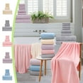 thumbnail image 1 of Sentmoon Bath Towel Set Eight Pieces Of Velvet Square Towel Towel Bath Towel Plain Household Bath Wash Face Wipe Dry Absorbent Soft Household Set Bath Towels Beach Towel, 1 of 9