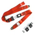 thumbnail image 1 of SafeTBoy 314402 2 Point Orange Standard Buckle Lap Seat Belt with Mounting Hardware, 1 of 1